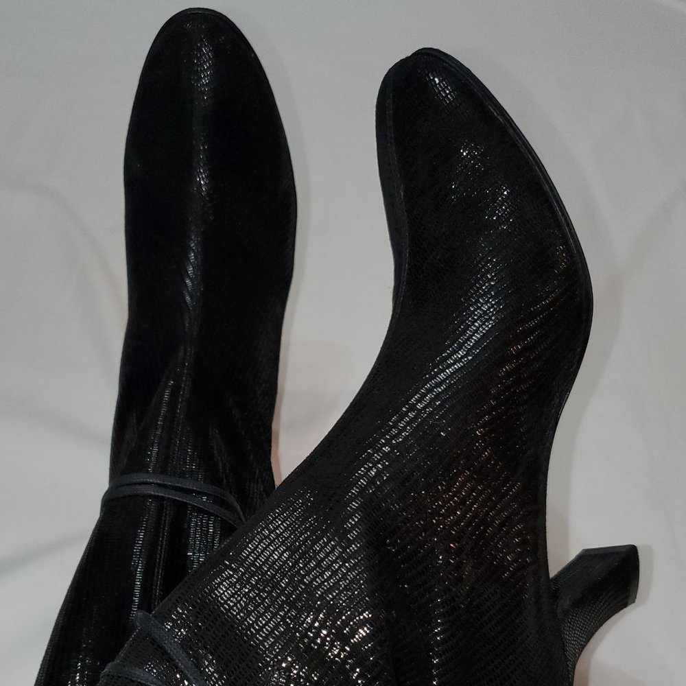 Thierry Rabotin Suede Mid-Calf Boots 6.5